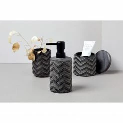 WENKO Seifenspender Mantua - Keramik - Schwarz -Badaccessoires Verkäufe 1000333184 220218 022 MOOD DETAILS P000000001000333184 mood