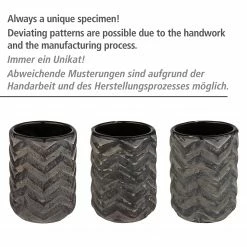 WENKO Seifenspender Mantua - Keramik - Schwarz -Badaccessoires Verkäufe 1000333184 220218 040 DETAILS P000000001000333184