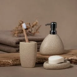 WENKO Seifenspender Pion - Keramik - Beige -Badaccessoires Verkäufe 1000333185 220218 021 MOOD DETAILS P000000001000333185 mood