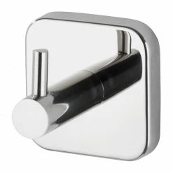 WENKO Wandhaken Uno Mezzano - Edelstahl - Silber