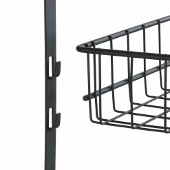 WENKO Hängeregal Eperny - Metall, pulverbeschichtet - Schwarz -Badaccessoires Verkäufe 1000333201 220218 032 DETAILS P000000001000333201