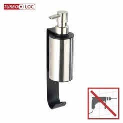 WENKO Seifenspender Telde - Edelstahl - Schwarz -Badaccessoires Verkäufe 1000333210 220218 033 DETAILS P000000001000333210