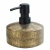 WENKO Seifenspender Rivara - Keramik - Gold -Badaccessoires Verkäufe 1000333213 220218 010 IMAGE P000000001000333213