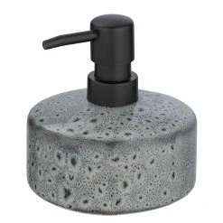 WENKO Seifenspender Oviedo - Keramik - Grau