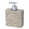 WENKO Seifenspender Fossil - Polyresin - Beige -Badaccessoires Verkäufe 1000333219 220218 010 IMAGE P000000001000333219
