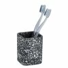 WENKO Zahnputzbecher Terrazzo - Schwarz -Badaccessoires Verkäufe 1000333233 220218 010 IMAGE P000000001000333233