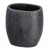 WENKO Zahnputzbecher Puro - Anthrazit -Badaccessoires Verkäufe 1000333259 220218 010 IMAGE P000000001000333259