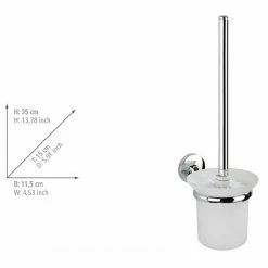 WENKO WC-Garnitur Cuba - Zinkdruckguss / - Silber -Badaccessoires Verkäufe 1000333270 220218 500 SKETCH DETAILS P000000001000333270 sketch