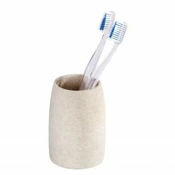 WENKO Zahnputzbecher Goa - Beige -Badaccessoires Verkäufe 1000333277 220218 030 DETAILS P000000001000333277