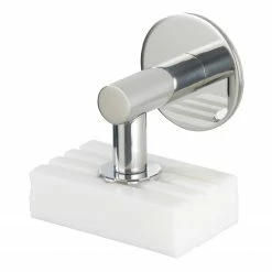 WENKO Turbo-Loc Seifenhalter Fireside - Edelstahl - Silber -Badaccessoires Verkäufe 1000333449 220218 030 DETAILS P000000001000333449