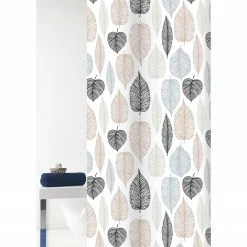 Grund Duschvorhang Duetto - Polyester PVC - Braun