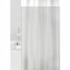 Grund Duschvorhang Vertical - Polyester PVC - Grau -Badaccessoires Verkäufe 1000333571 220218 011 MOOD IMAGE P000000001000333571 mood
