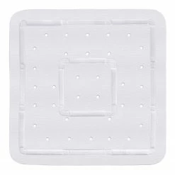 WENKO Duscheinlage Florida - PVC - Weiß