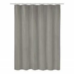 Kleine Wolke Duschvorhang Cotti - Polyester / Baumwolle - Anthrazit