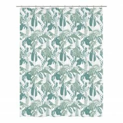 Kleine Wolke Duschvorhang Philo - PEVA - Grün