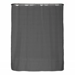 Arteneur Anti-Schimmel Duschvorhang Newtown - Polyester - Anthrazit - 180 x 200 cm