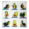 Arteneur Anti-Schimmel Duschvorhang Avocado - Polyester - Mehrfarbig -Badaccessoires Verkäufe 1000343487 220412 010 IMAGE P000000001000343487