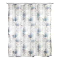 WENKO Duschvorhang Navan - Polyester - Mehrfarbig