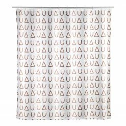 WENKO Duschvorhang Avila - Polyester - Mehrfarbig