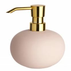 Butlers Seifenspender GLORIA - Steingut - Rosa -Badaccessoires Verkäufe 1000364945 220802 030 DETAILS P000000001000364945