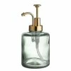Butlers Seifenspender SAVOIE - Klarglas / Edestahl - Grün / Gold -Badaccessoires Verkäufe 1000364950 220802 010 IMAGE P000000001000364950