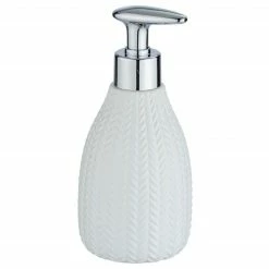 WENKO Seifenspender BARINAS, Keramik, weiß