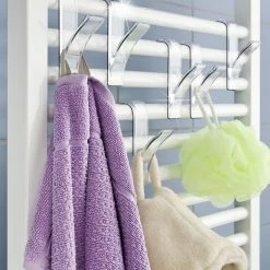 WENKO Kühleraufhänger transparent, 2 Stück -Badaccessoires Verkäufe 10f657fb67ac42d7b0a3e7d6532e4eda