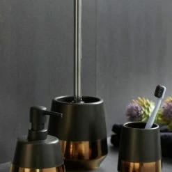 WENKO BRANDOL Keramik-Seifenmacher, schwarz -Badaccessoires Verkäufe 123fd15ffd104f9fb8a5d3aa26cc2376