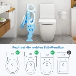 Costway Kinder Toilettensitz höhenverstellbar -Badaccessoires Verkäufe 12b410375bd542beafa1f5bf6fc23119