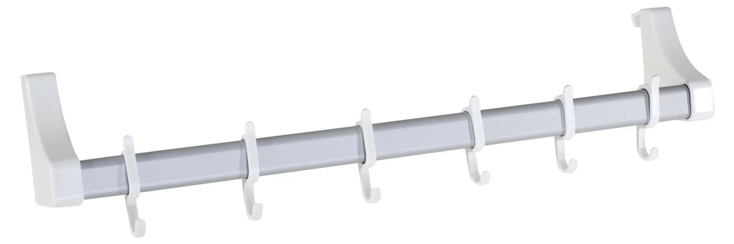 Türhänger aus Aluminium, 6 Haken, WENKO 3 Türhänger aus Aluminium, 6 Haken, WENKO