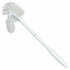 WENKO WC-Bürste mit Reinigung, weiße Farbe
