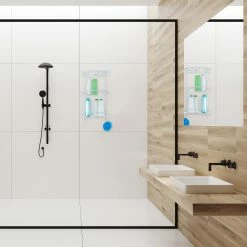 Relaxdays Duschregal mit 3 Etagen -Badaccessoires Verkäufe 13e48d9e8e2a4df19e8af97d47f32bff