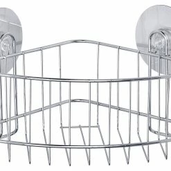 WENKO OSIMO Eckbadezimmerregal, Saugnäpfe