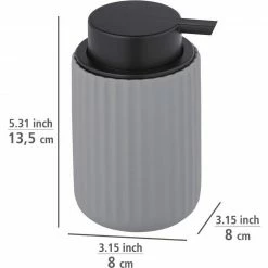 WENKO Seifenspender BELLUNO, Keramik, 500 ml -Badaccessoires Verkäufe 1636d0c02562494385a092ec2b700f30.cropped 36 34 871 921.processed