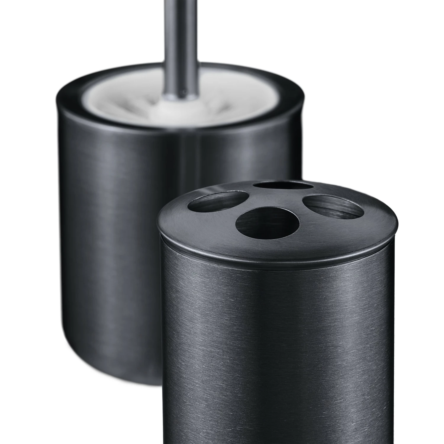 Relaxdays 5-tlg. Badezimmer Set Edelstahl 9 Relaxdays 5-tlg. Badezimmer Set Edelstahl – Bild 7