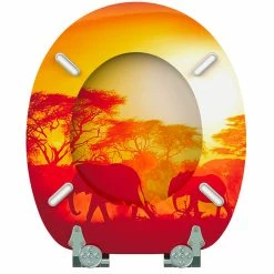 SANILO® WC-Sitz mit Absenkautomatik Savanne -Badaccessoires Verkäufe 16bd75a7d94e499d97219650fa5d921d