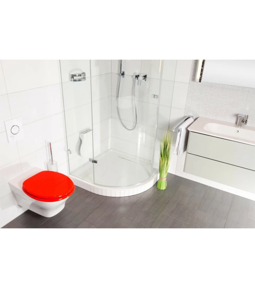 SANILO® WC-Sitz Rot 4 SANILO® WC-Sitz Rot – Bild 2