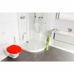 SANILO® WC-Sitz mit Absenkautomatik Rot -Badaccessoires Verkäufe 1794eb1c516849e89860a02db105c757