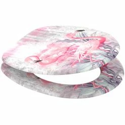 SANILO® WC-Sitz mit Absenkautomatik Flamingo 2 -Badaccessoires Verkäufe 184b897bbddd4da2a09e23a75fdb6a8e