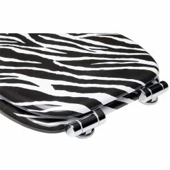 SANILO® WC-Sitz mit Absenkautomatik Zebra Look -Badaccessoires Verkäufe 1a2fa44a135946e192fa178b2ac5ebcd