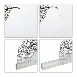 Relaxdays Duschrollo mit Blätter Design - Breite: 100 cm -Badaccessoires Verkäufe 1a772bcde4c6439199895b6fa08f6c5a