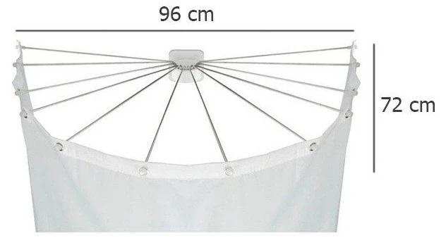 WENKO Duschstange mit 12 Armen, Edelstahl 8 WENKO Duschstange mit 12 Armen, Edelstahl – Bild 6