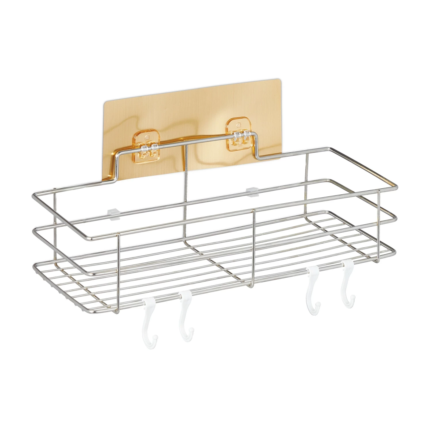 Relaxdays Duschablage ohne Bohren 3 Relaxdays Duschablage ohne Bohren