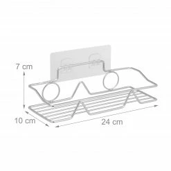 Relaxdays Duschablage ohne Bohren 19 Relaxdays Duschablage ohne Bohren -Badaccessoires Verkäufe 2149bff0c53b4537a652cff7136f2b4a