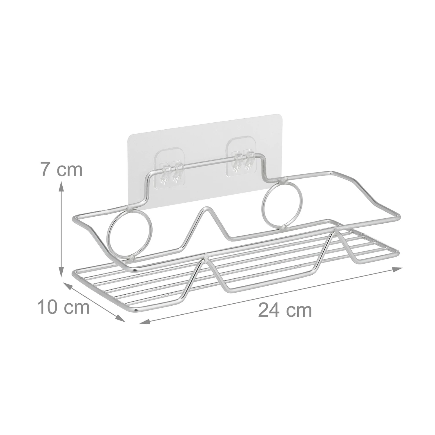 Relaxdays Duschablage ohne Bohren 11 Relaxdays Duschablage ohne Bohren – Bild 9