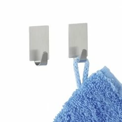 WENKO Strip It Rechteckhaken, Edelstahl -Badaccessoires Verkäufe 218c91b3299e413bac4c4372ad6270ad