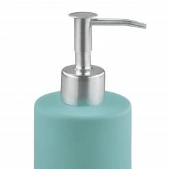 Relaxdays Keramik Seifenspender türkis 2er Set -Badaccessoires Verkäufe 24a1751959a4461ea49ebc109064fee1