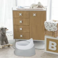 Relaxdays Töpfchen weiß-grau -Badaccessoires Verkäufe 24af50ca400c44edbf69ed5b86b0252e