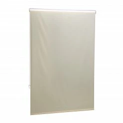 Relaxdays Duschrollo beige - Breite: 100 cm