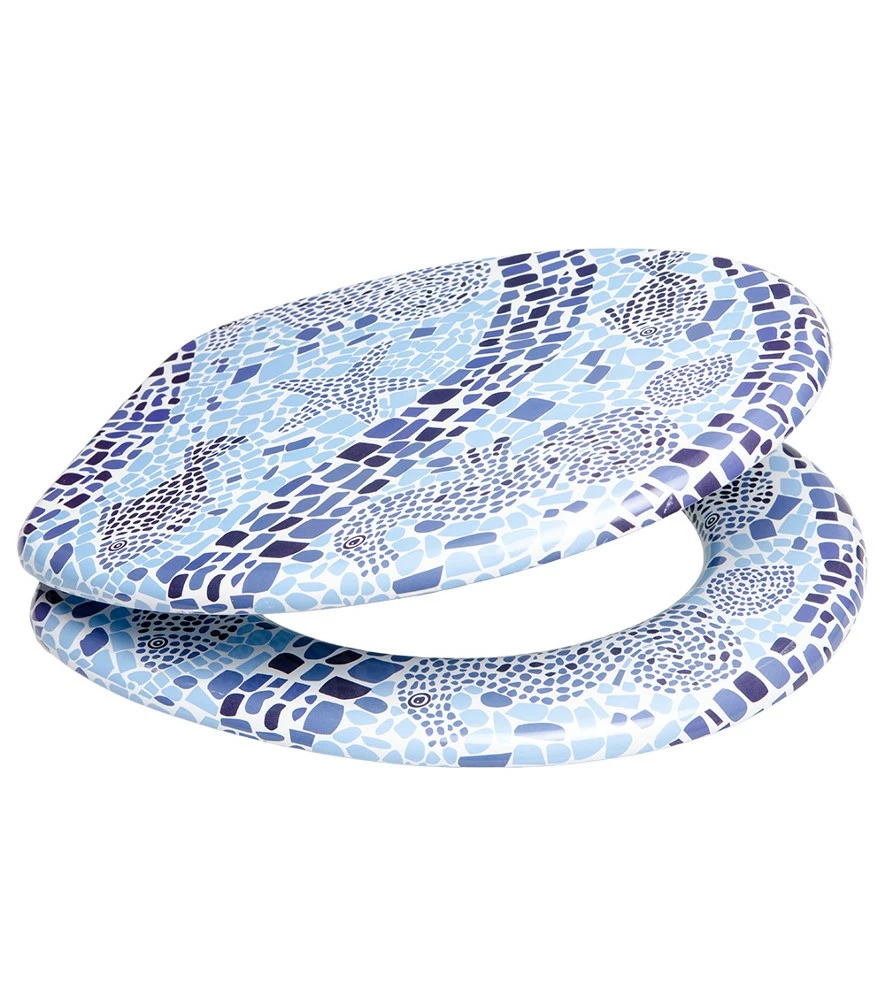 SANILO® WC-Sitz mit Absenkautomatik Mosaic World 6 SANILO® WC-Sitz mit Absenkautomatik Mosaic World – Bild 4